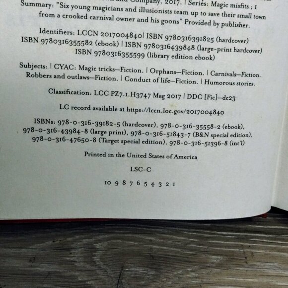 Neil Patrick Harris The Magic Misfits 1st Edition 1st Printing Hardcover Book - Picture 5 of 5